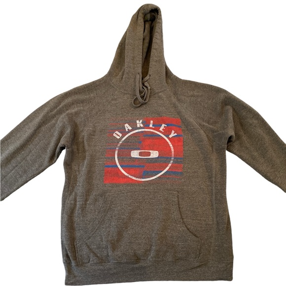 Oakley Sweatshirt -Hoodie - Dark Gray - Medium - Picture 1 of 7